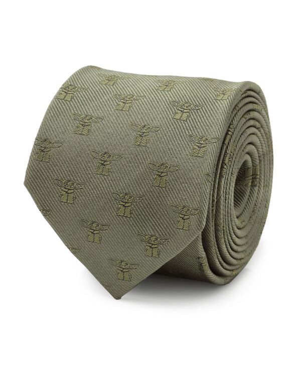 はやりっ児 ウォーズ メンズ 付属物 タイ Star Wars Men\u0027s The Child Sage Tie Green 緑であること ネクタイ-バッグ・小物・ブランド雑貨-スーツ用ファッション小物