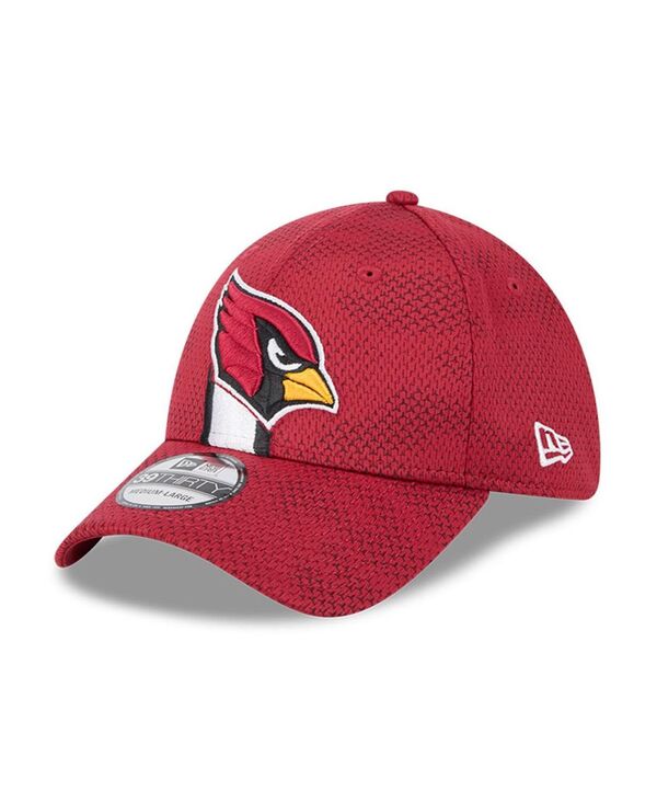 ニューエラ メンズ アクセサリー 帽子 New Era Men's Cardinal Arizona Cardinals 2024 Sideline 39THIRTY Flex Hat Cardinal