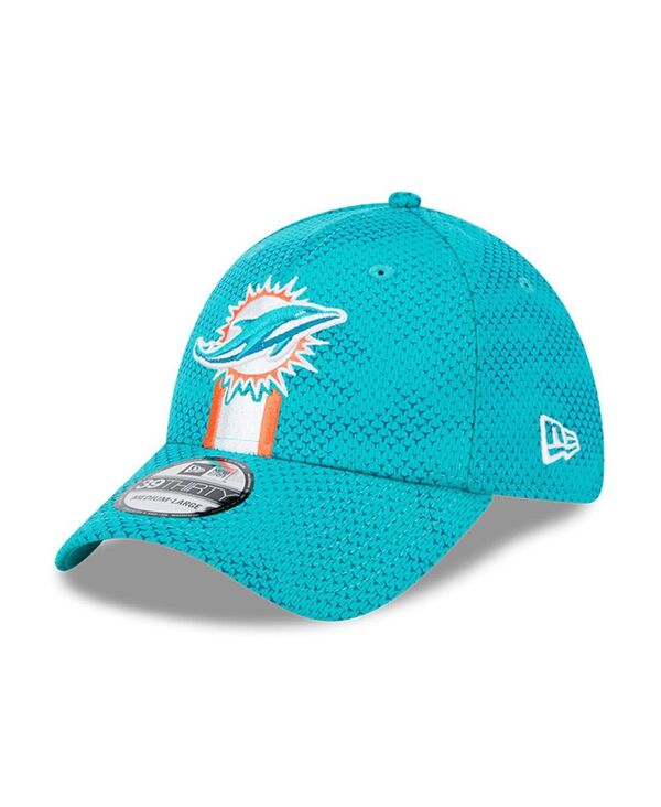 ニューエラ メンズ アクセサリー 帽子 New Era Men's Aqua Miami Dolphins 2024 Sideline 39THIRTY Flex Hat Aqua アクア|ReVida 店