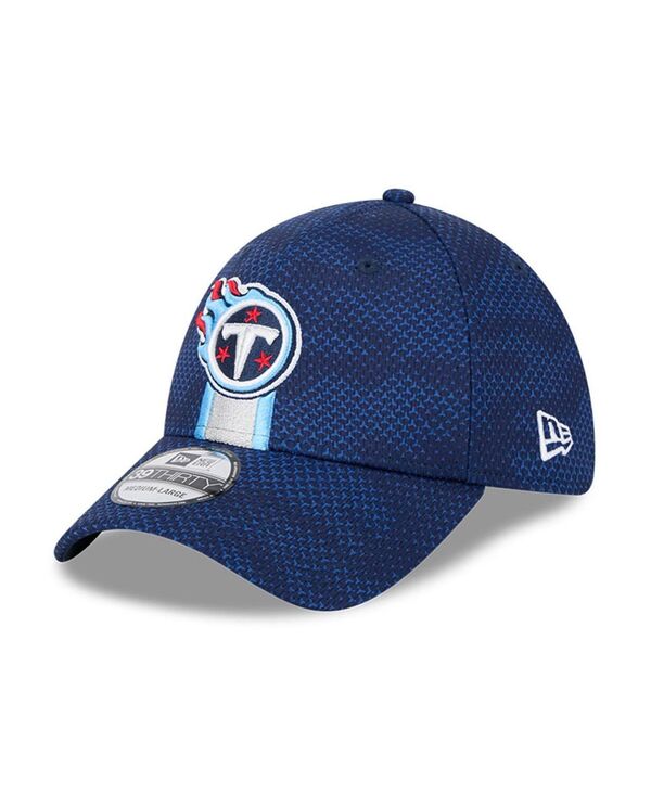 ニューエラ メンズ アクセサリー 帽子 New Era Men's Navy Tennessee Titans 2024 Sideline 39THIRTY Flex Hat Navy ネイビー|ReVida 店
