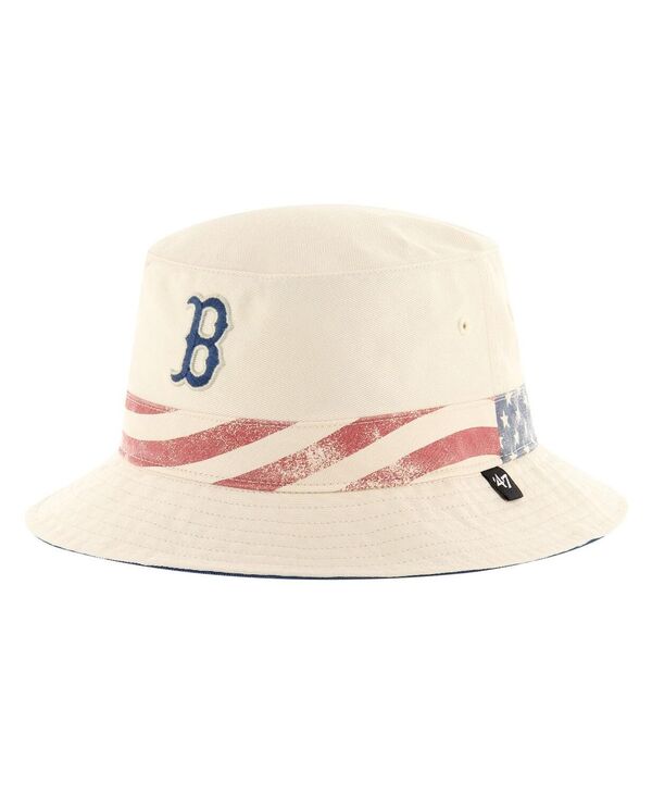 47 ブランド メンズ アクセサリー 帽子 '47 Brand Men's Khaki Boston Red Sox Glory Daze Bucket Hat Khaki カーキ|ReVida 店
