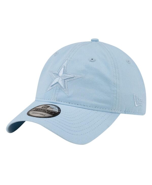 ニューエラ メンズ アクセサリー 帽子 New Era Men's Light Blue Dallas Cowboys Color Pack 9TWENTY Adjustable Hat Light Blue ブルー