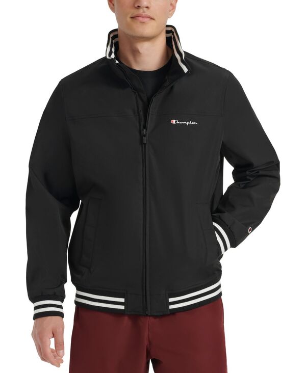 はやりっ児 メンズ アウター 上衣・上衣 上衣 Champion Men\u0027s Regatta Full-Zip Bomber Jacket Black 黒いこと