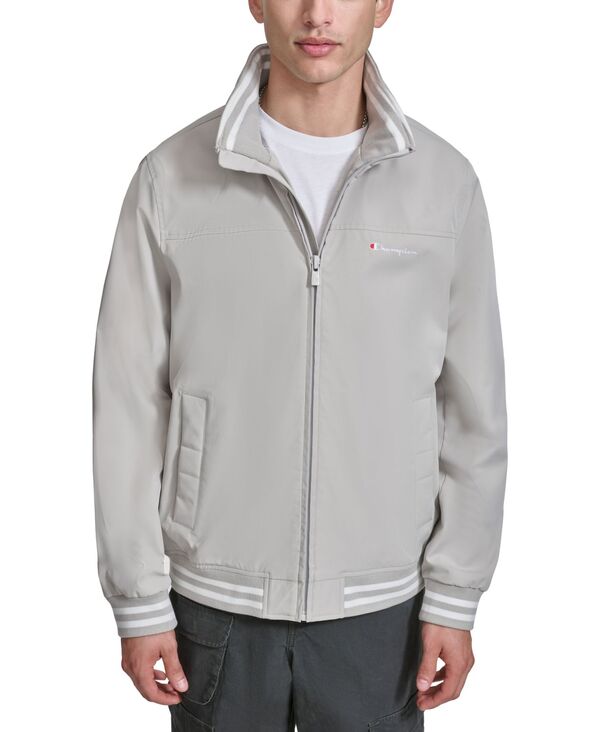 はやりっ児 メンズ アウター 上衣・上衣 上衣 Champion Men\u0027s Regatta Full-Zip Bomber Jacket Oyster