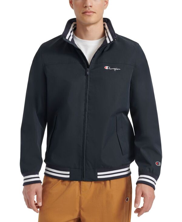 はやりっ児 メンズ アウター 上衣・上衣 上衣 Champion Men\u0027s Regatta Full-Zip Bomber Jacket Peacoat Navy 米国海軍