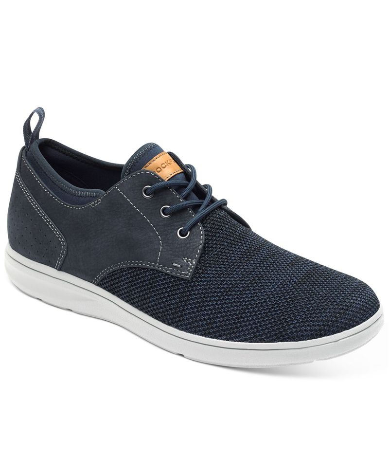 新規購入 楽天市場 ロックポート メンズ スニーカー シューズ Men S Zaden Sneaker Oxfords Blue Revida 楽天市場店 特売 Precisionnm Com