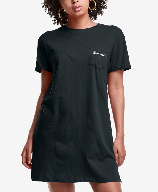 レディースファッション ワンピース レディース チャンピオン ワンピース Black Dress T Shirt Women S Plus Size トップス 注目ショップ ブランドのギフト Www Rrj Mu