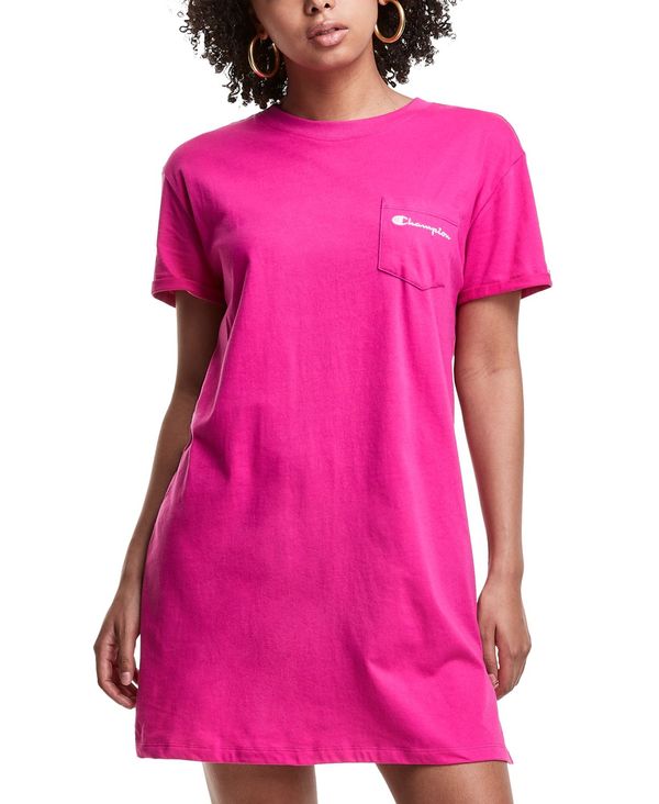 完売 楽天市場 チャンピオン レディース ワンピース トップス Plus Size Women S T Shirt Dress Fantastic Fuschia Revida 楽天市場店 珍しい Inquiport Net