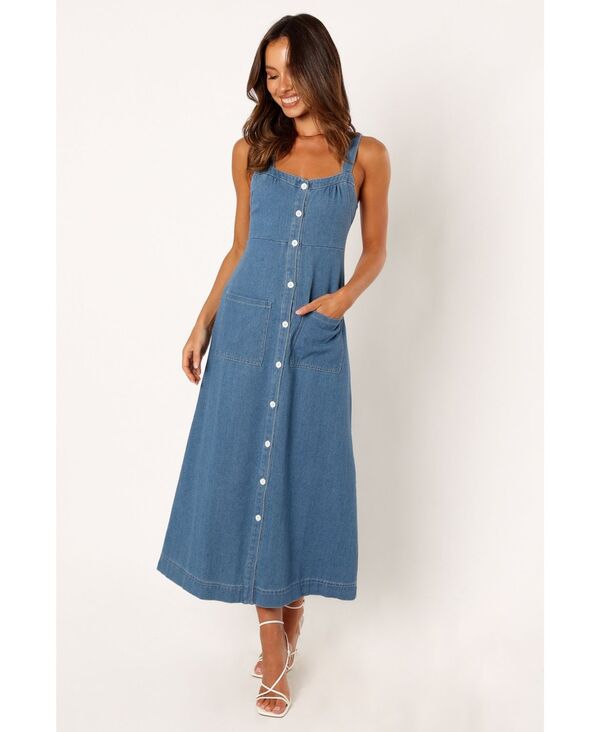 Petal and Pup レディース トップス ワンピース Petal and Pup Women's Bettie Dress Denim デニム｜ReVida 店