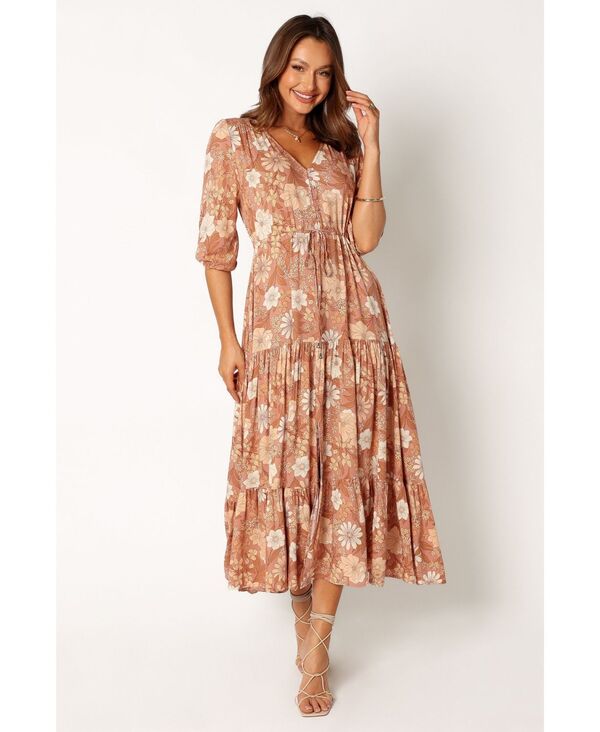 Petal and Pup レディース トップス ワンピース Petal and Pup Women's Kelda Dress Tan タン｜ReVida 店