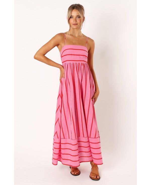 Petal and Pup レディース トップス ワンピース マキシワンピース マキシ Petal and Pup Women's Pixie Maxi Dress Pink red レッド