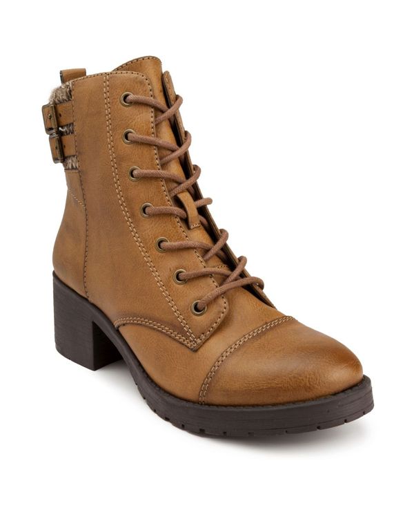 超特価激安 シュガー レディース ブーツ レインブーツ シューズ Women S Kailey Combat Booties Brown 手数料安い Findhotel Rio