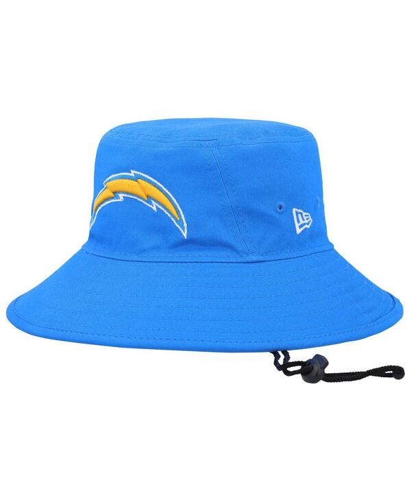 ニューエラ メンズ アクセサリー 帽子 New Era Men's Powder Blue Los Angeles Chargers Main Bucket Hat Powder Blue ブルー
