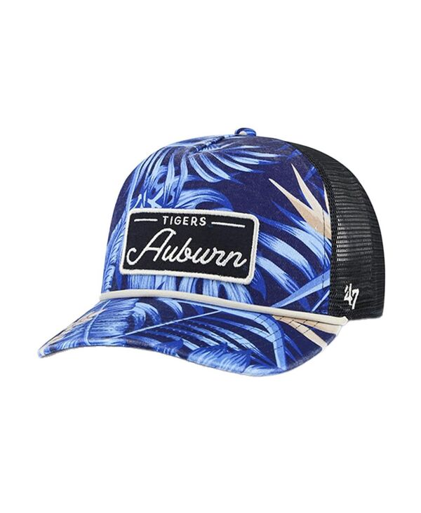 47 ブランド メンズ アクセサリー 帽子 '47 Brand Men's Navy Auburn Tigers Tropicalia Hitch Adjustable Hat Navy ネイビー｜ReVida 店 8,506円