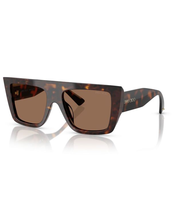 ジミーチュー レディース 付属品 サングラス・アイウェア Jimmy Choo Women\u0027s Sunglasses JC5026U Havana