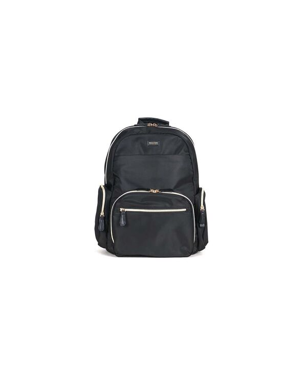 ケネスコール レディース バッグ バックパック・リュックサック ナイロン シルク Kenneth Cole Reaction Sophie Women's Silky Nylon 15 Laptop & Tablet Anti-Theft RFID Backpack Black ブラック