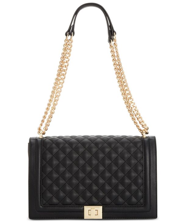 アイ.エヌ.シー インターナショナル コンセプト レディース バッグ ショルダーバッグ I.N.C. International Concepts Ajae Flap Crossbody Black/Gold ブラック|ReVida 店