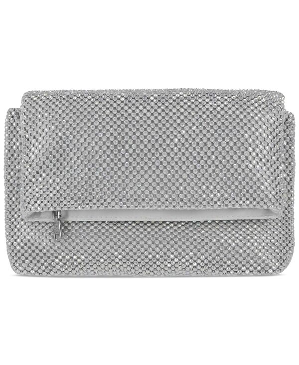 アイ.エヌ.シー インターナショナル コンセプト レディース バッグ ショルダーバッグ メッシュ I.N.C. International Concepts Averry Mesh Crystal Crossbody Silver Mesh シルバー