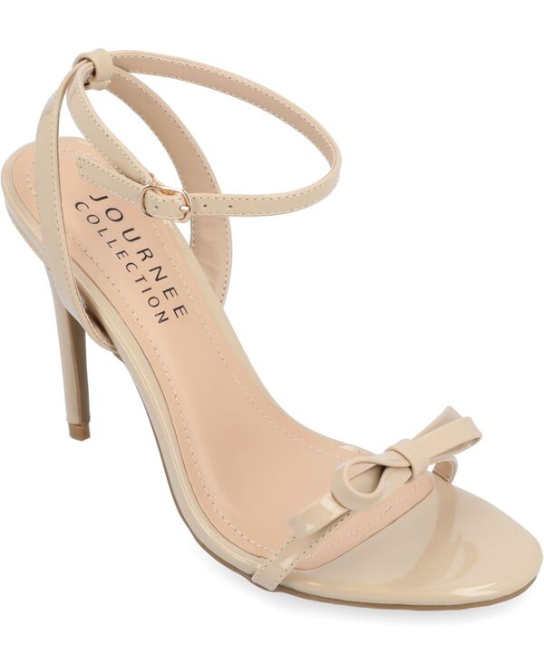 ジュルネ コレクション レディース シューズ パンプス Journee Collection Women's Elvina Bow Stilettos Nude