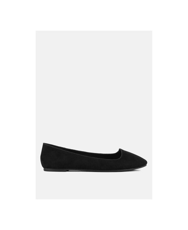 ロンドンラグ レディース シューズ パンプス London Rag eyeore microfiber casual ballerinas Black ブラック