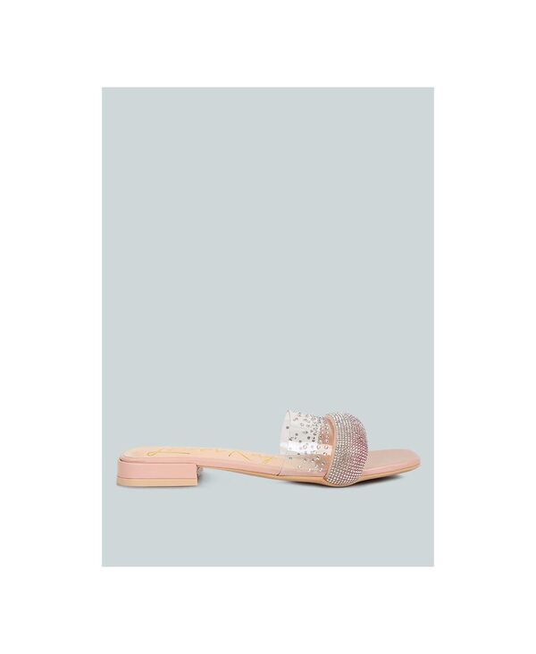 ロンドンラグ レディース シューズ サンダル ヒール London Rag Women's Old Flame Low Strack Heel Sandals Pink ピンク