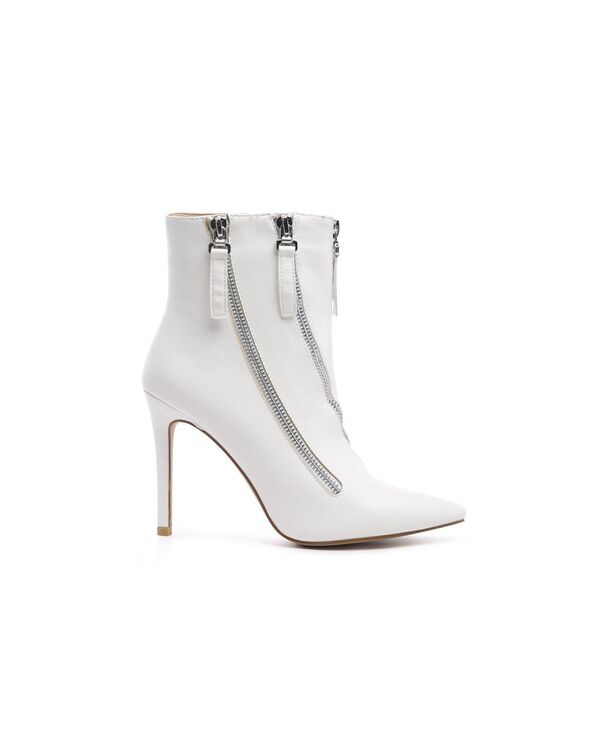 ロンドンラグ レディース シューズ ブーツ・レインブーツ London Rag hillary elegant comfortable boots for women White ホワイト