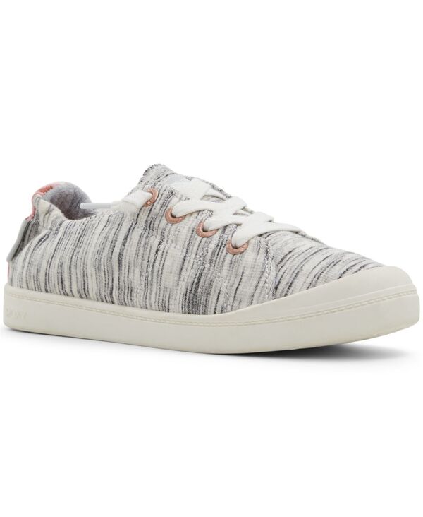 ロキシー レディース シューズ スニーカー プラスサイズ レース Roxy Women Bayshore Plus Lace-Up Sneakers Gray グレー