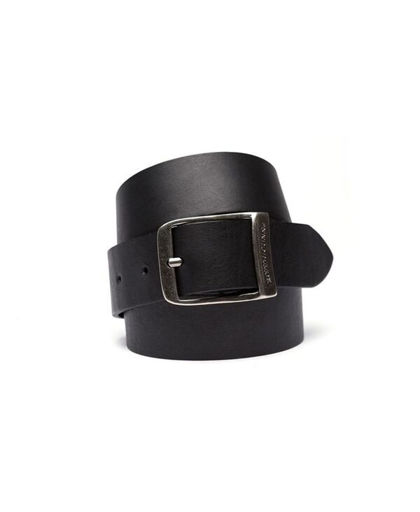 ロッドアンドグン メンズ ボトムス カジュアルパンツ レザー Rodd & Gunn Men's Coronet Crescent Leather Belt Nero black ブラック