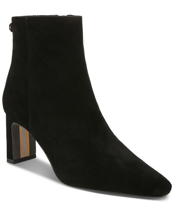 サムエデルマン レディース シューズ ブーツ・レインブーツ Sam Edelman Women's Saige Snip-Toe Dress Booties Black Suede ブラック