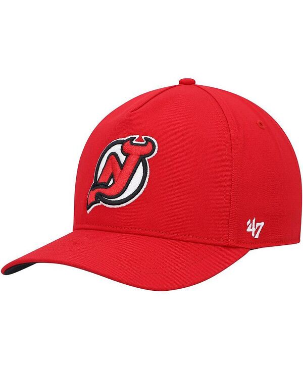 47 ブランド メンズ アクセサリー 帽子 ジャージー '47 Brand Men's Red New Jersey Devils Primary Hitch Snapback Hat Red レッド 8,564円