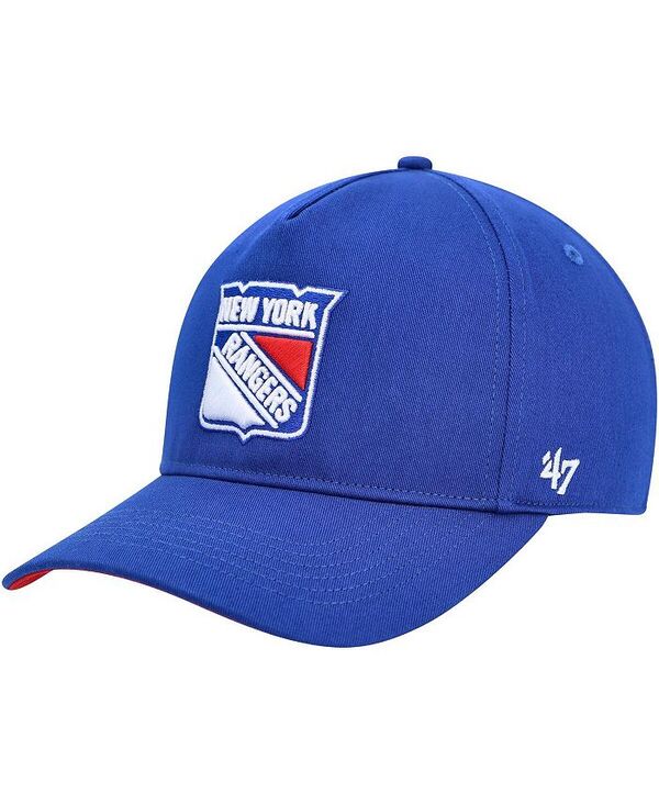 47 ブランド メンズ アクセサリー 帽子 '47 Brand Men's Blue New York Rangers Primary Hitch Snapback Hat Blue ブルー