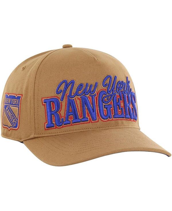 47 ブランド メンズ アクセサリー 帽子 '47 Brand Men's Tan New York Rangers Barnes Hitch Adjustable Hat Tan タン｜ReVida 店 9,110円