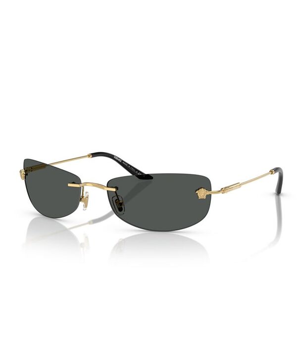 ヴェルサーチ メンズ 付属物 サングラス・アイウェア Versace Men\u0027s Sunglasses VE2279 Gold ゴールド