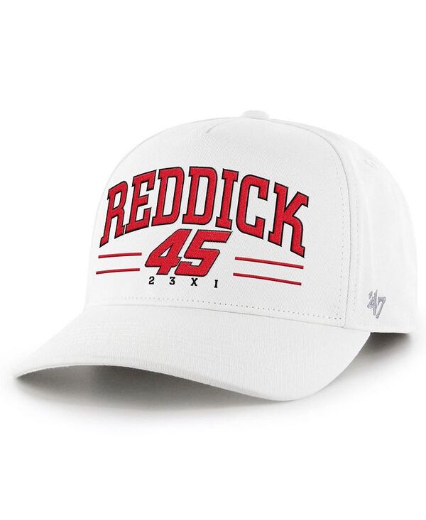 47 ブランド メンズ アクセサリー 帽子 '47 Brand 47 Brand Men's Tyler Reddick Roscoe Hitch Adjustable Hat White ホワイト 8,015円