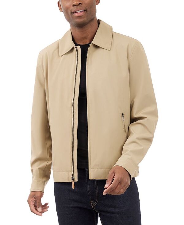 ロンドンフォグ メンズ アウター 上衣・上衣 上衣 London Fog Men\u0027s Hipster Stretch Water-Resistant Full-Zip Jacket Camel 駱駝
