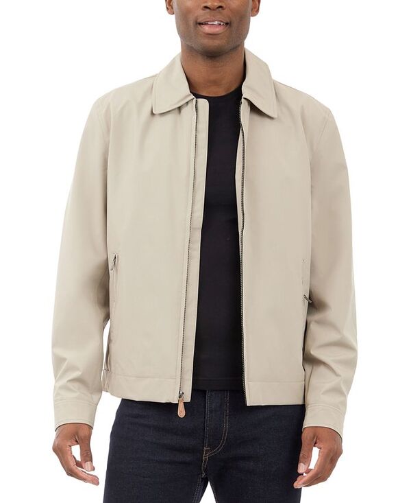 ロンドンフォグ メンズ アウター 上衣・上衣 上衣 London Fog Men\u0027s Hipster Stretch Water-Resistant Full-Zip Jacket Cement