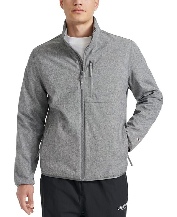 はやりっ児 メンズ アウター 上衣・上衣 上衣 Champion Men\u0027s Lightweight Sport Shell Jacket Heather Grey 薄墨色