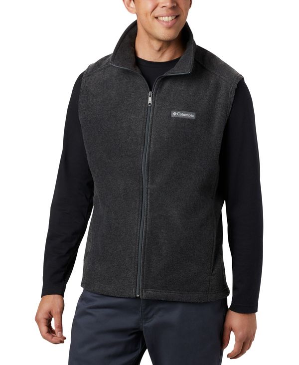 コロンビア メンズ アウター ジャケット・ブルゾン Tシャツ ベスト フリース Columbia Men's Steens Mountain Fleece Vest Charcoal Heather チャコール