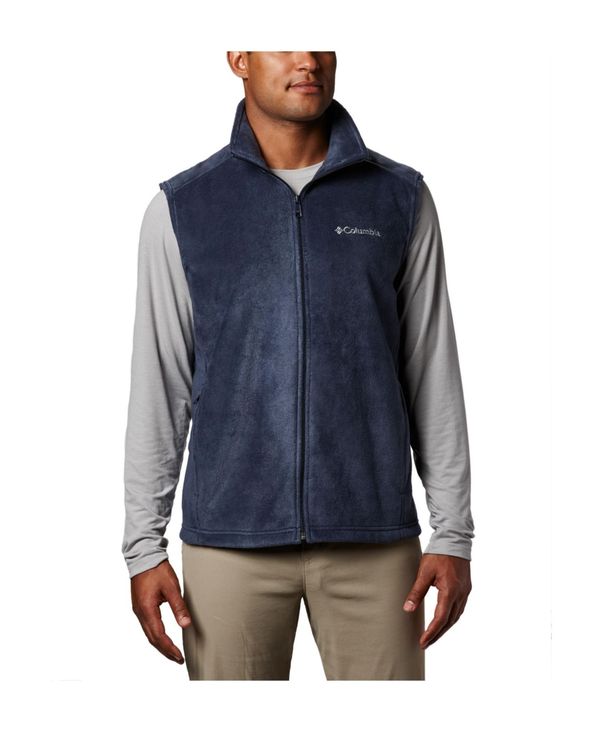 コロンビア メンズ アウター ジャケット・ブルゾン Tシャツ ベスト フリース Columbia Men Steens Mountain Fleece Vest Collegiate Navy ネイビー