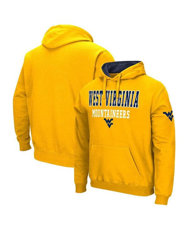 コロシアム メンズ アウター パーカー・スウェット パーカー Colosseum Men's Gold West Virginia Mountaineers Sunrise Pullover Hoodie Gold ゴールド 12,565円