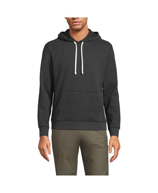 ランズエンド メンズ アウター パーカー・スウェット スウェット シャツ パーカー Lands' End Men's Long Sleeve Serious Sweats Pullover Hoodie Sweatshirt Dark charcoal heather チャコール 18,235円