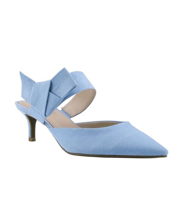 バンドリーノ レディース シューズ パンプス ヒール Bandolino Women's Millie Pointed Toe Heeled Mules Light Blue ブルー|ReVida 店