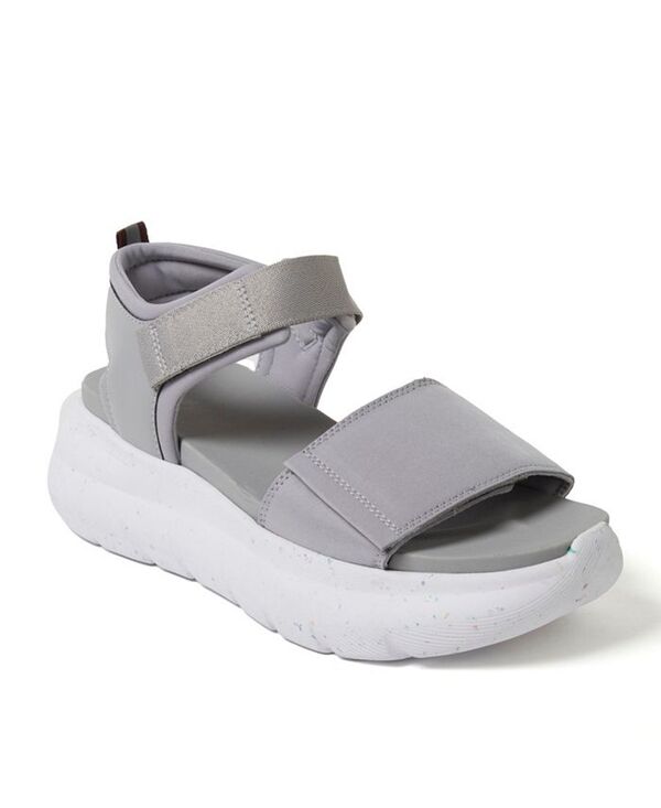 ディアフォームズ レディース シューズ サンダル プラットフォーム Dearfoams Women's Odell Platform Sandal Sleet