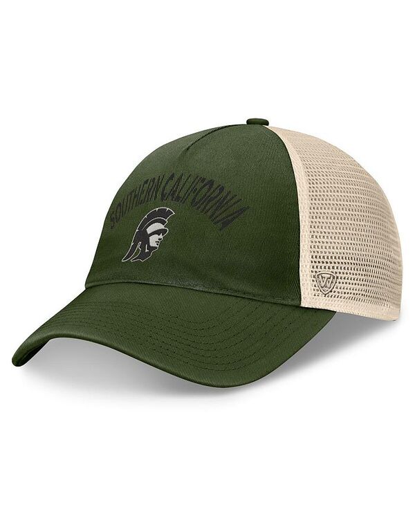 トップオブザワールド メンズ アクセサリー 帽子 Top of the World Men's Hunter Green USC Trojans OHT Military Appreciation Glory Trucker Adjustable Hat Hunter Green グリーン