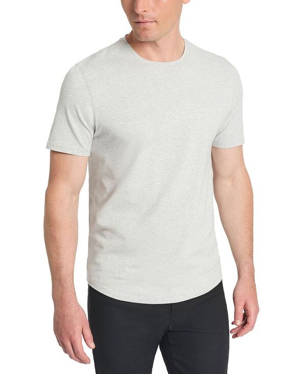 ケネスコール メンズ トップス Tシャツ クルーネック シャツ Kenneth Cole Men's Performance Crewneck T-Shirt Heather Grey グレー