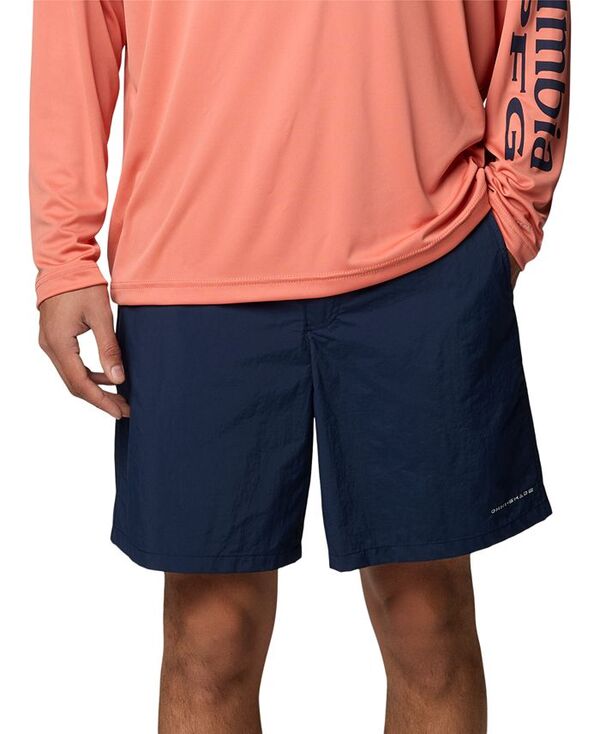 コロンビア メンズ ボトムス ハーフパンツ・ショーツ ショートパンツ Columbia Men's PFG Backcast IV 6 Water Shorts Collegiate Navy ネイビー 10,765円