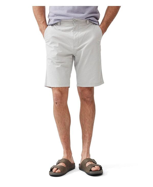 ロッドアンドグン メンズ ボトムス ハーフパンツ・ショーツ コットン Rodd & Gunn Men's The Gunn 9 Cotton Blend Short Coconut white ホワイト｜ReVida 店