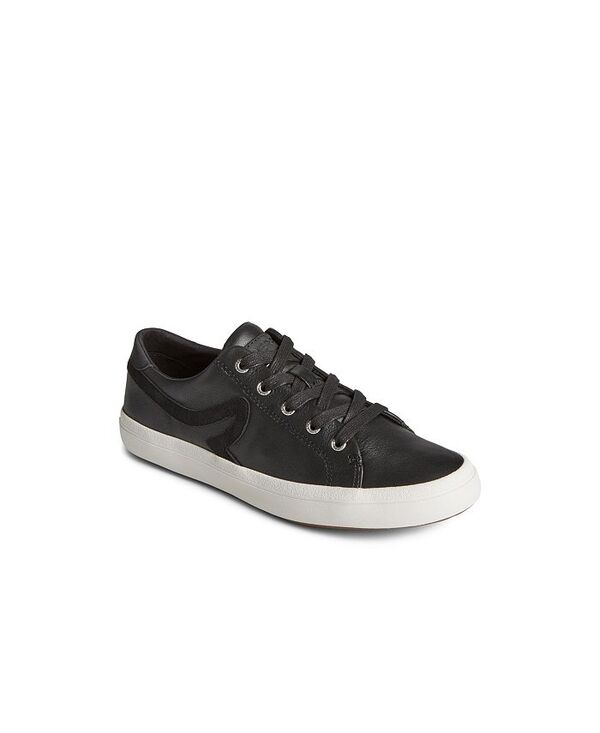 スペリー レディース シューズ スニーカー Sperry Women's Sandy Wave Round Toe Sneakers Grainy Black ブラック