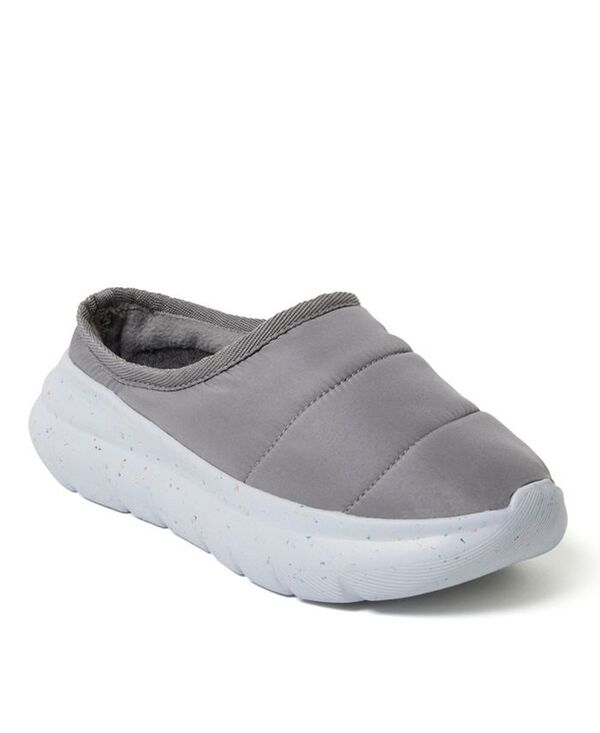 ディアフォームズ レディース シューズ サンダル Dearfoams Women's Ontario Slip-On Clog With Regnr8 Medium grey グレー