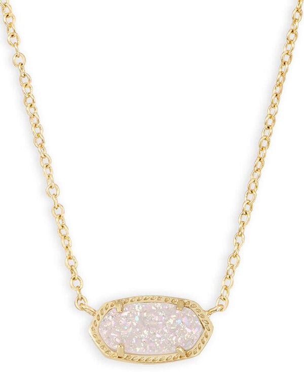 ケンドラスコット レディース アクセサリー ネックレス・チョーカー・ペンダントトップ レース Kendra Scott 14K Gold Plated Elisa Pendant Necklace Iridescent ゴールド｜ReVida 店 18,735円